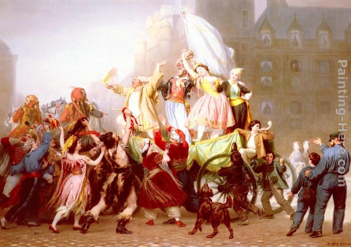 Fritz Zuber-Buhler La Mi-Careme